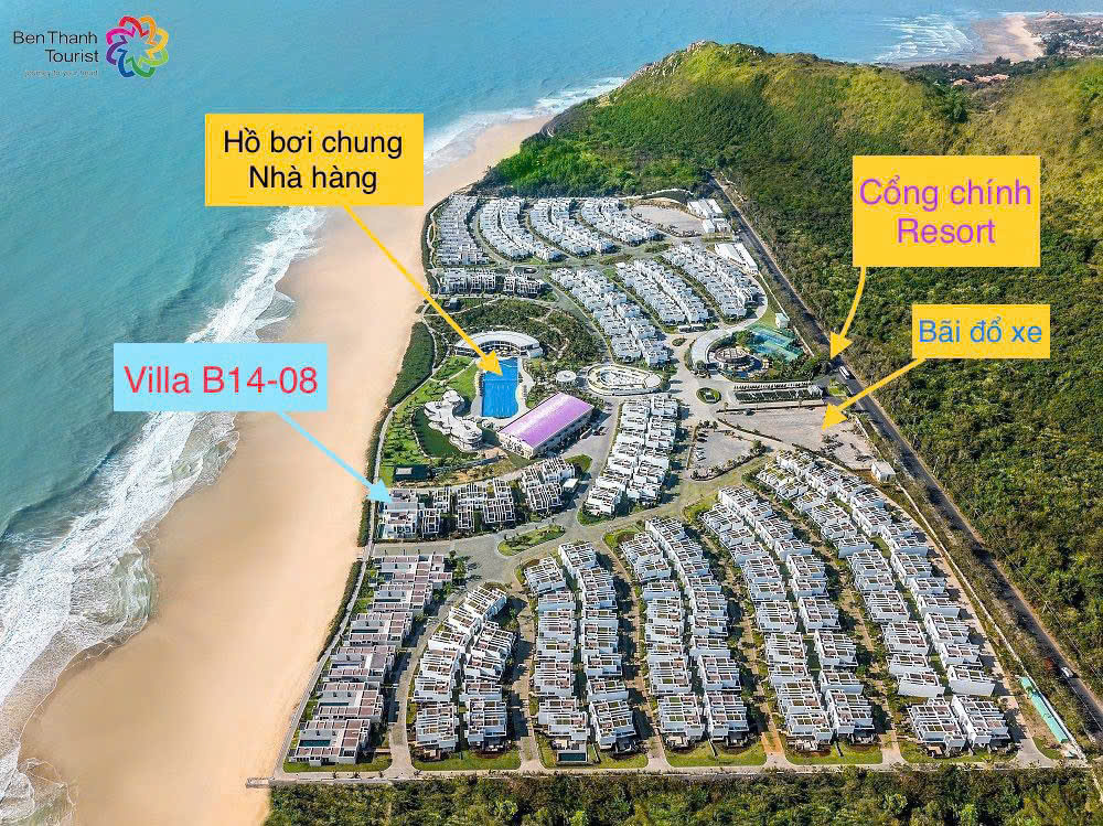 Villa 7 phòng - Oceanami Long Hải